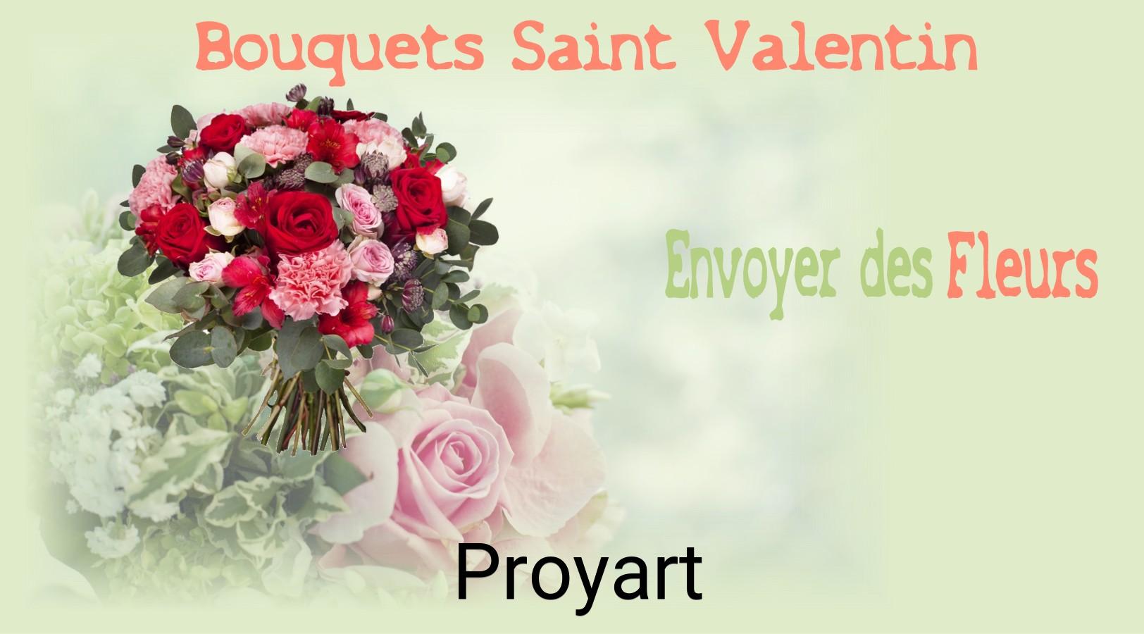 Roses de Saint-Valentin livrées à Proyart